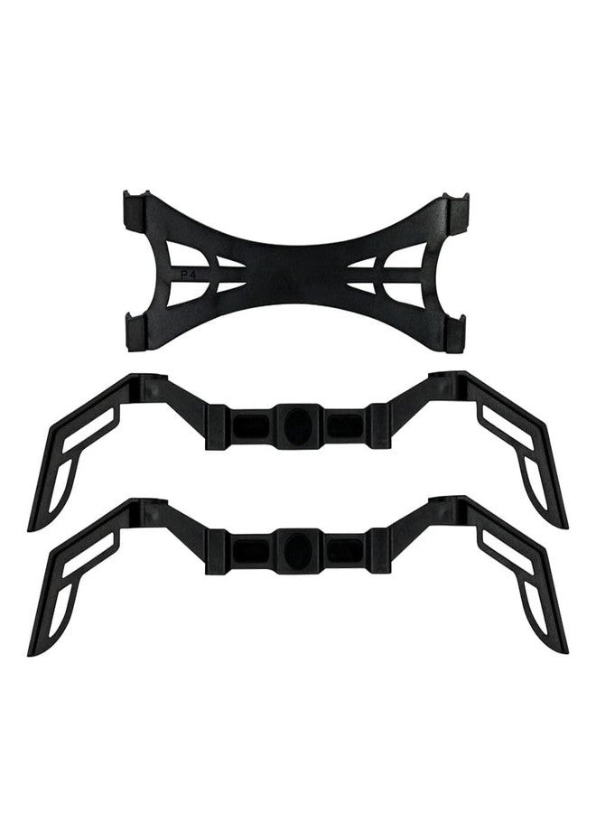 Ultimaxx Landing Gear Stabilizers & Camera/Gimbal Guard for DJI Phantom 4 Pro Quadcopter (Black) - Image 1
